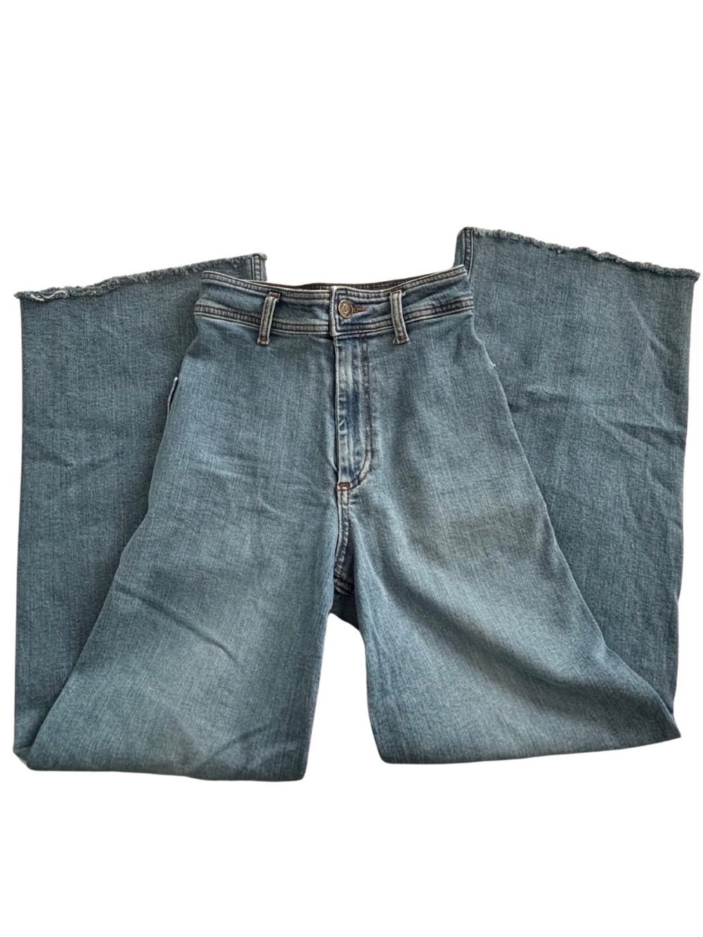Zara the marine straight jeans light wash size 2